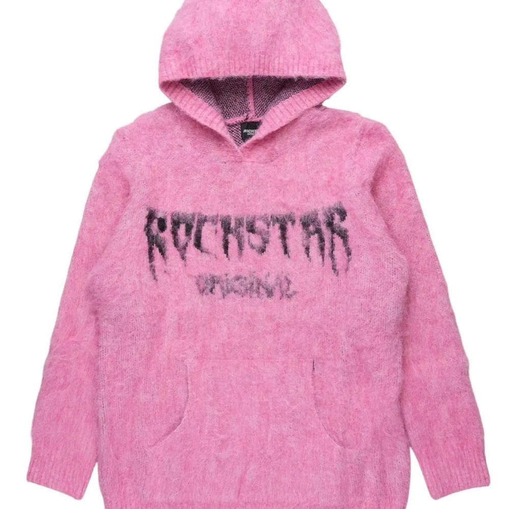 Fuzzy Pink Hoodie